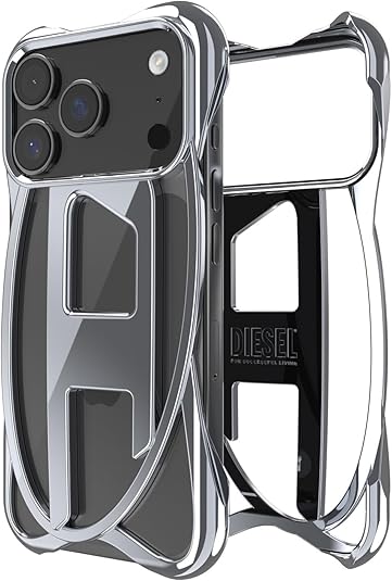 値下げ!! DIESEL ケース DIESEL Oval D Clear iPhone 15 Gold〔ディーゼル〕 – 海外輸入